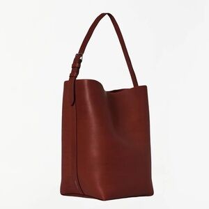THE ROW Medium N/S Park Tote Belt in Color Cognac. Sold Out Everywhere!